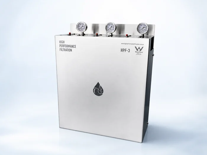 Whole House HPF-3 stainless steel filtration unit